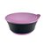Tupperware Tigela Elegância Policarbonato 2,3 Litros - Preto/Rosa - Imagem 1