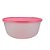 Tupperware Tigela Visual 4 Litros - Transparente Tampa Rosa - Imagem 1