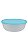 Tupperware Tigela Visual 3 Litros - Transparente Tampa Azul Bebe - Imagem 2
