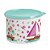 Tupperware Tupper Caixa 2,4 Litros - Mar De Flores Tampa Mint - Imagem 1
