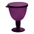 Tupperware Taça Murano Com Tampa 330ml - Uva - Imagem 1