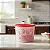 Tupperware Tupper Caixa Receitas 2,4 Litros - Translucido Decorado Tampa Vermelha - Imagem 2