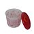 Tupperware Tupper Redondinha Com Dosador Receitas 500ml - Translucida Decorada Tampa Vermelha - Imagem 3