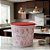 Tupperware Tupper Caixa Receitas 6,5 Litros - Transparente Decorado Tampa Vermelha - Imagem 2