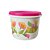 Tupperware Tupper Caixa 1,1Litros Florescencia - Floral Tampa Pink - Imagem 2