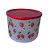 Tupperware Refri Line 2,1Litros - Morangos Tampa Vermelha - Imagem 1