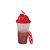Tupperware Quick Shake 500ml - Transparente/Vermelho/Laranja - Imagem 1