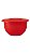 Tupperware Tigela Murano 1,3 Litros - Vermelho Pimenta - Imagem 1