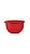 Tupperware Tigela Murano 4,3 Litros - Vermelho Pimenta - Imagem 1