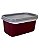 Tupperware Basic Line 160ml - Bordeaux (Merlot Tampa Translucida) - Imagem 1
