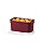 Tupperware Basic Line 160ml - Bordeaux (Merlot Tampa Translucida) - Imagem 4
