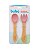 Kit Talheres Em Silicone e Bambu Buba - Rosa - Imagem 3