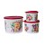 Tupperware Kit Verão Floral - Tupper Caixa - Imagem 1
