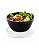 Tupperware Pote Style 425ml - Black Preto Tampa Branca - Imagem 2