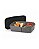 Tupperware Basic Line Com Divisão 1 Litro - Cosmos/Preto - Imagem 2