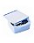 Tupperware Basic Line 2,5 Litros - Guarde Aqui Boas Memórias/Azul Bebe - Imagem 1