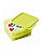Tupperware Basic Line 1,2 Litros - Guarde Aqui Lindas Lembranças/Verde Bebe - Imagem 1