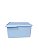 Tupperware Basic Line 2,5 Litros - Cristal/Azul Bebe - Imagem 3