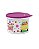 Tupperware Tupper Caixa 2,4 Litros - Caminho Das Flores Tampa Roxo - Imagem 2
