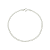 Pulseira Masculina Grumet Elo Duplo 2mm Prata 925 Legítima - Imagem 3