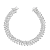 Pulseira Feminina Riviera Folhas Zircônia Prata 925 Legítima - Imagem 1