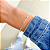 Pulseira Feminina Veneziana Bolinha Prata 925 Legítima - Imagem 3