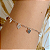 Pulseira Feminina Coração Prata 925 Legítima - Imagem 2