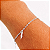 Pulseira Feminina Raio Prata 925 Legítima - Imagem 4