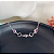 Pulseira Feminina Coração Zircônia Rosa Prata 925 Legítima - Imagem 3