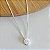 Colar Ponto de Luz Redondo Galeria Zircônia 6mm Prata 925 Legítima - Imagem 3
