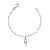 Pulseira Infantil Figa 14cm Prata 925 Legítima - Imagem 2