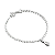 Pulseira Infantil Figa 14cm Prata 925 Legítima - Imagem 1