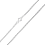 Corrente Feminina Rabo de Rato 1mm 45cm Prata 925 Legítima - Imagem 4