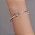 Pulseira Berloque Fio Semi Rígido Fecho Tambor Liso Prata 925 Legítima - Imagem 2