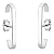 Brinco Barra Ear Hook Liso Prata 925 Legítima - Imagem 3