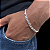 Pulseira Masculina Grumet 4mm Prata 925 Legítima - Imagem 2