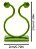 Grampos de Fixação para Plantas – Suporte Verde para Jardinagem - Imagem 3
