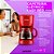 Cafeteira Elétrica Lenoxx Easy Red Pca019 127v - Imagem 4