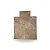 Travertino French Patther Noce - ( 0.74m² ) - Imagem 3