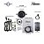 Kit Painel Digital Dakota RTX-49F Ford 49-50 Visual Clássico - Imagem 4