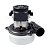 Motor Universal Aspirador Pó 1000W 220V para Zhoushan PR-YL3 - Imagem 2