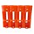 Porta-pilhas para Storacell - SlimLine Laranja 4 Pilhas AAA - Imagem 3