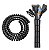 Organizador Cabos Espiral 6m - Preto 12mm 1/2 - Imagem 1