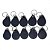 Kit Com 10 Chaveiros Tag Cinza Universal Rfid 125khz Atacado - Imagem 1