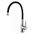 Torneira Monocomando Cozinha Flexível Preto - Imagem 1