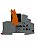 Relé Eletromecânico Rif-1-bpt/2x21 24v 2naf Phoeni Contact - Imagem 1