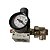 Regulador Pressão Modular P/ Camozzi MD1-R000 com Manômetro - Imagem 1