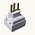 KIT 2 Plug Adaptador Pial Legrand 2P+T 690660 PIAL LEGRAND - Imagem 1