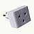 KIT 2 Plug Adaptador Pial Legrand 2P+T 690660 PIAL LEGRAND - Imagem 2