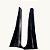 Spats Spoiler Traseiro MU para Honda Civic 1999 2000 2pçs - Imagem 2